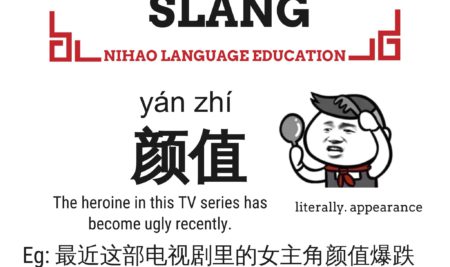 Chinese Slang Face Value-Describe Someone Appearance