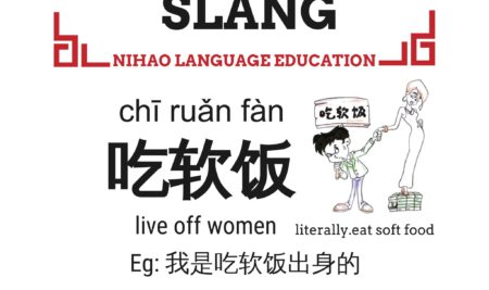 Chinese Slang Eat Soft Food-Live Off Women